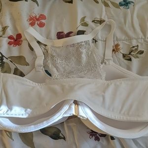 Cacique Intimates & Sleepwear - Front close lace racer back cotton Cacique bra Cacique Intimates & Sleepwear - Front close lace racer back cotton Cacique bra